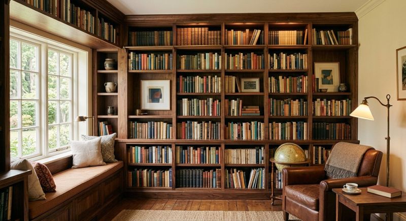 Custom Bookshelves Service in Charlotte, NC