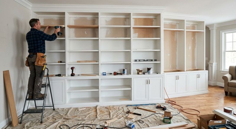 Built In Furniture Construction in Annapolis, MD