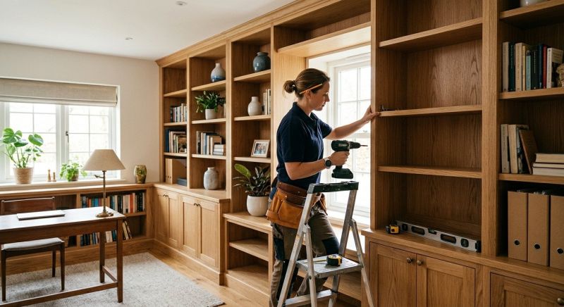 Built In Shelving Service in Winston Salem, NC