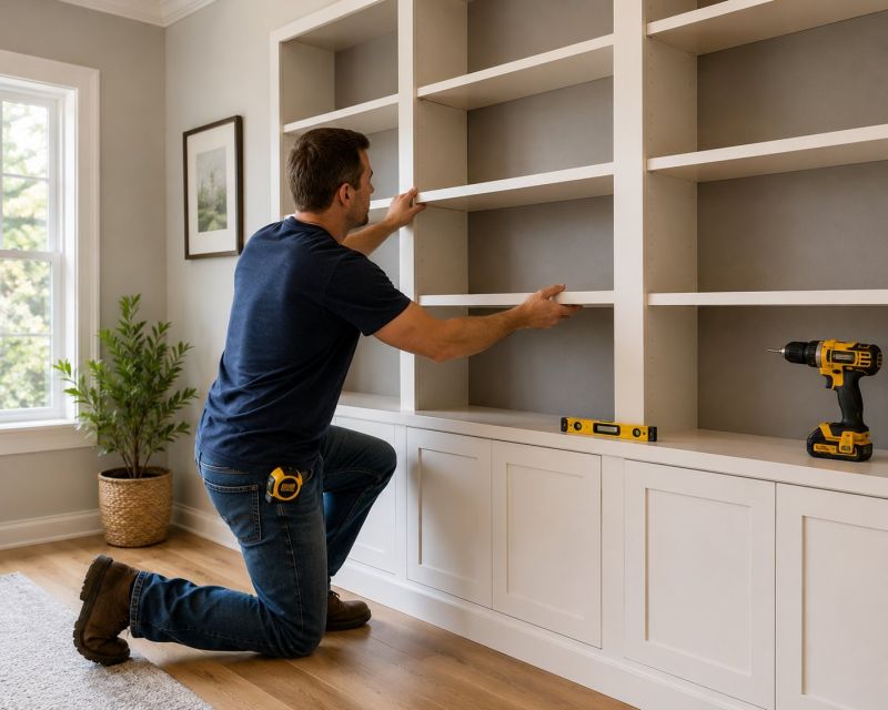 Custom Shelving Installation in Raleigh, NC
